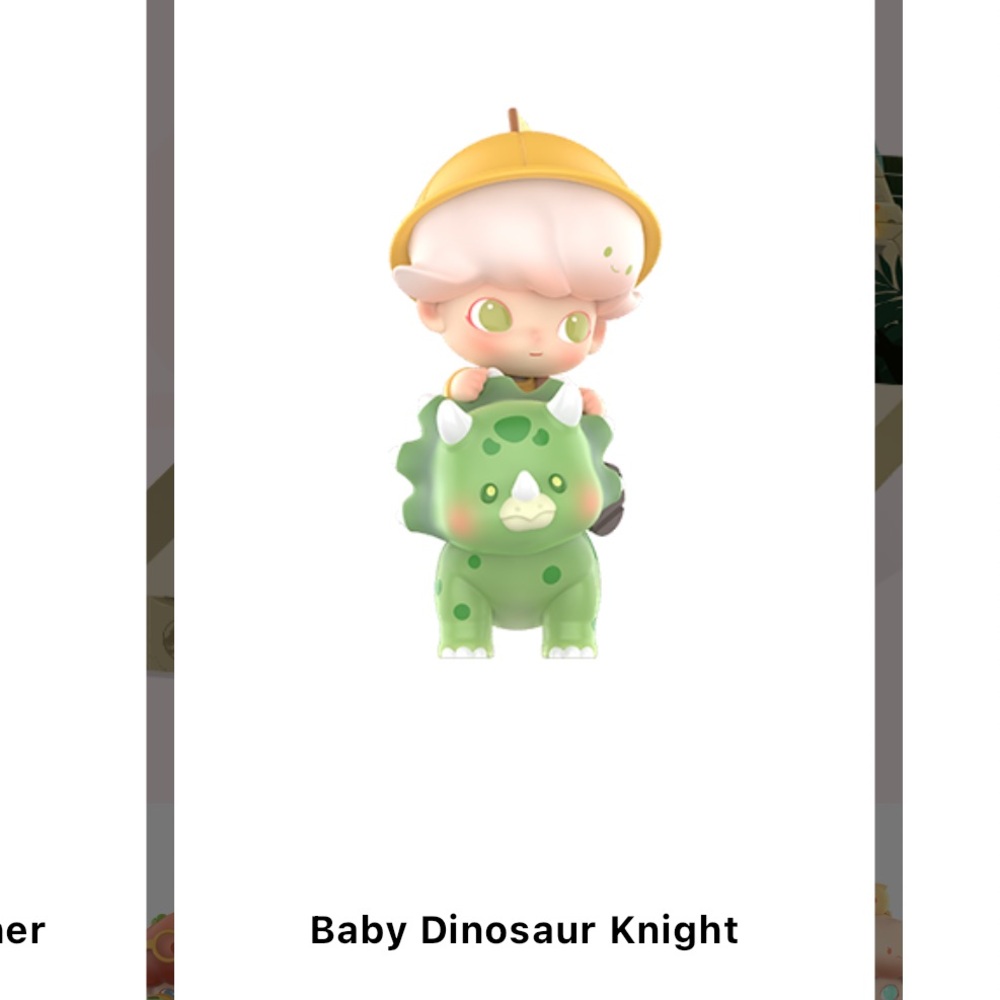 POP MART DIMOO JURASSIC WORLD FIGURE- BABY DINOSAUR KNIGHT 🦖🦕📸